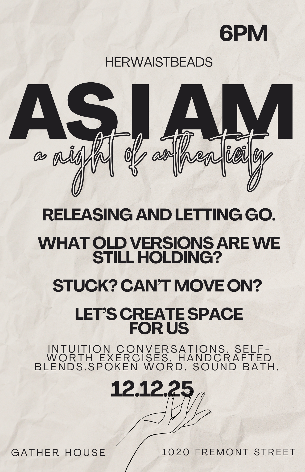 As I Am: A Night of Authenticity