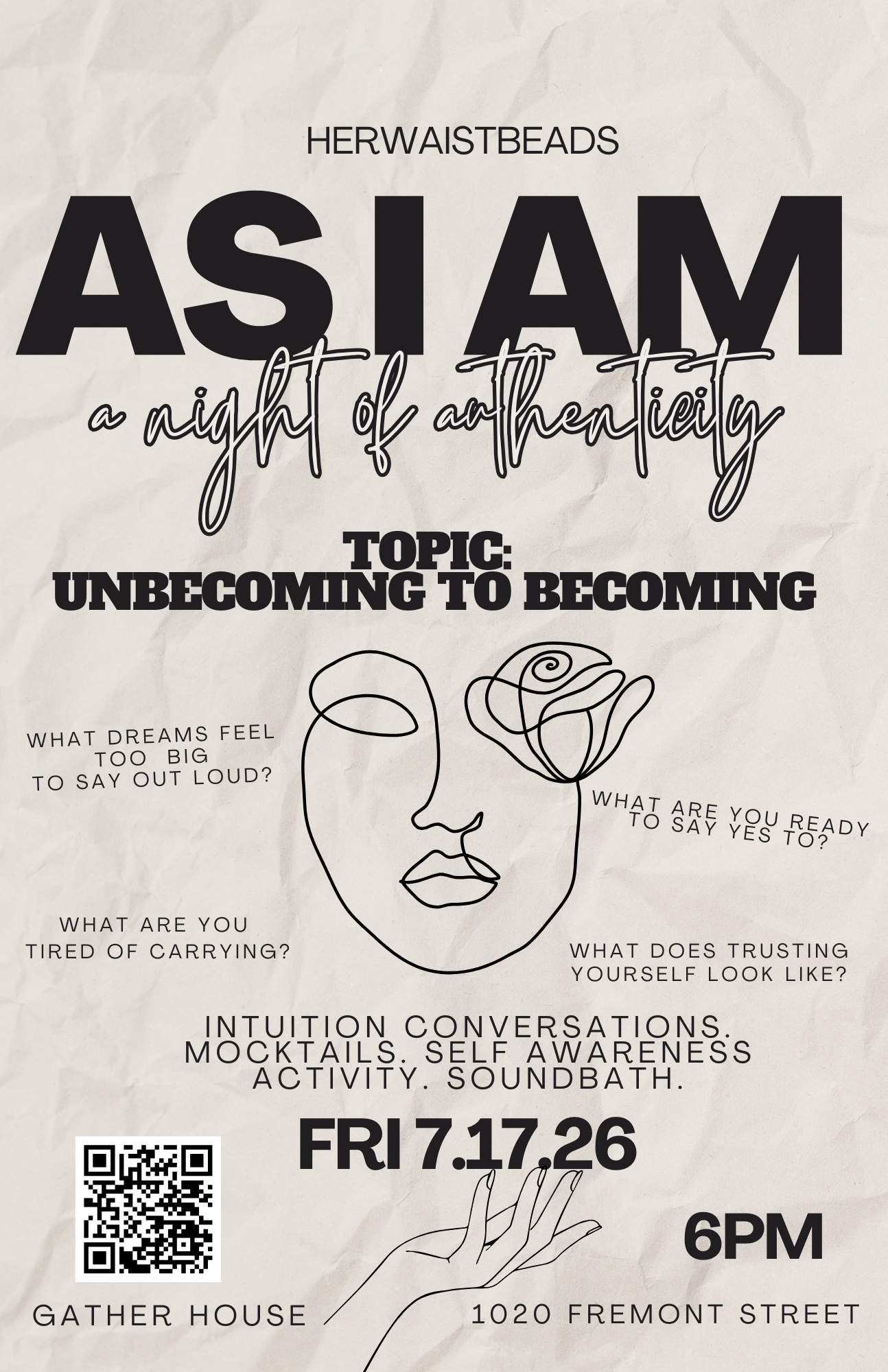 As I Am: A Night of Authenticity