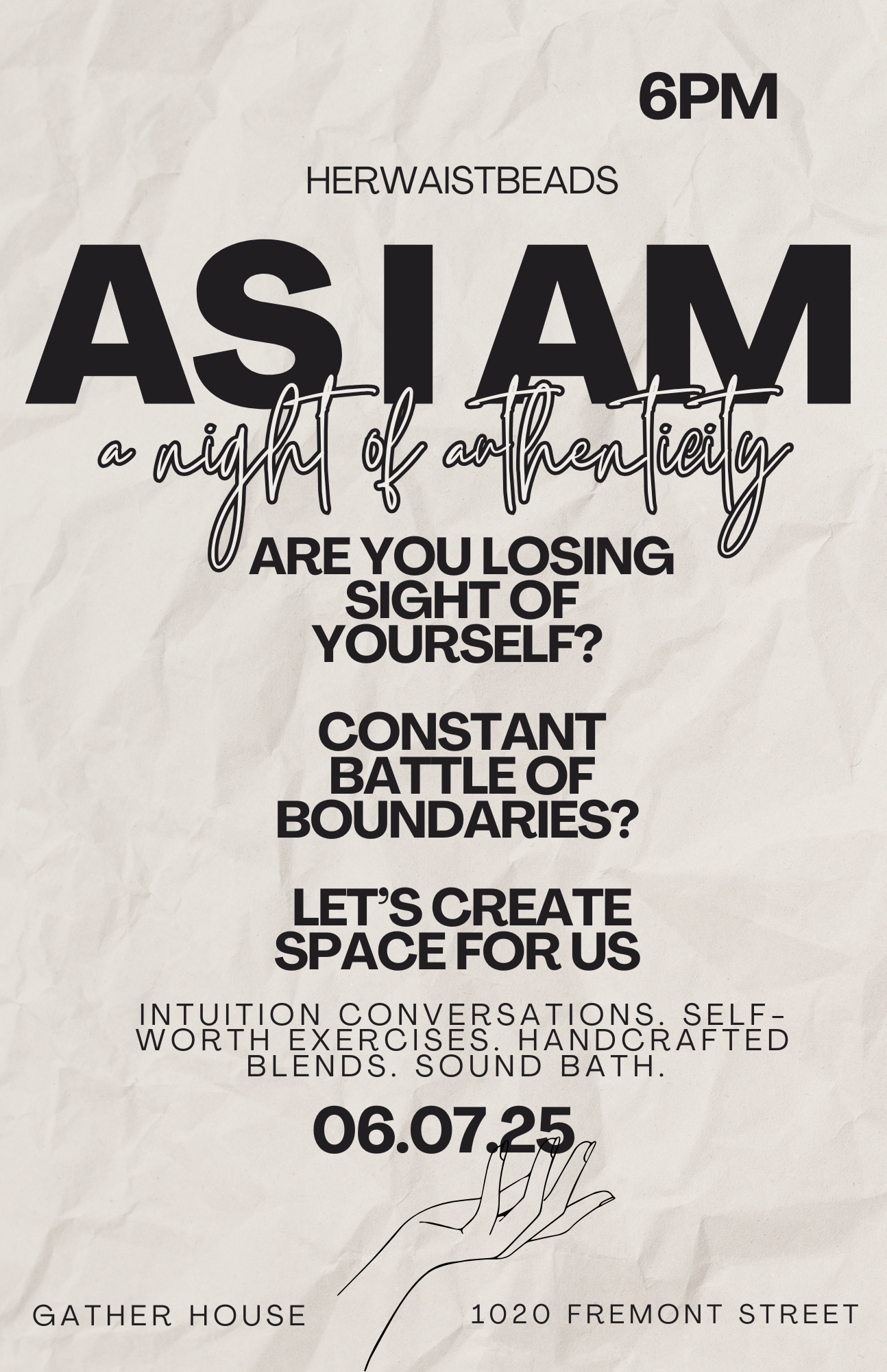 As I Am: A Night of Authenticity