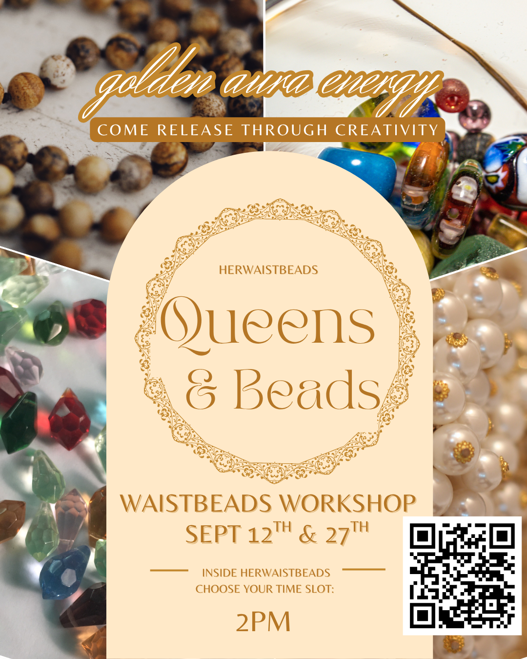 Queen Tings Waistbeads Workshop - Sept