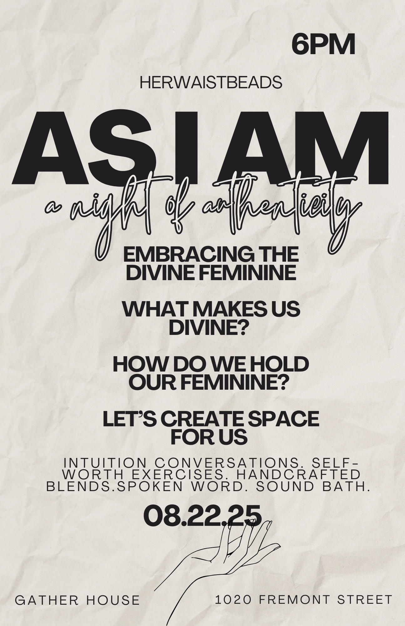 As I Am: A Night of Authenticity
