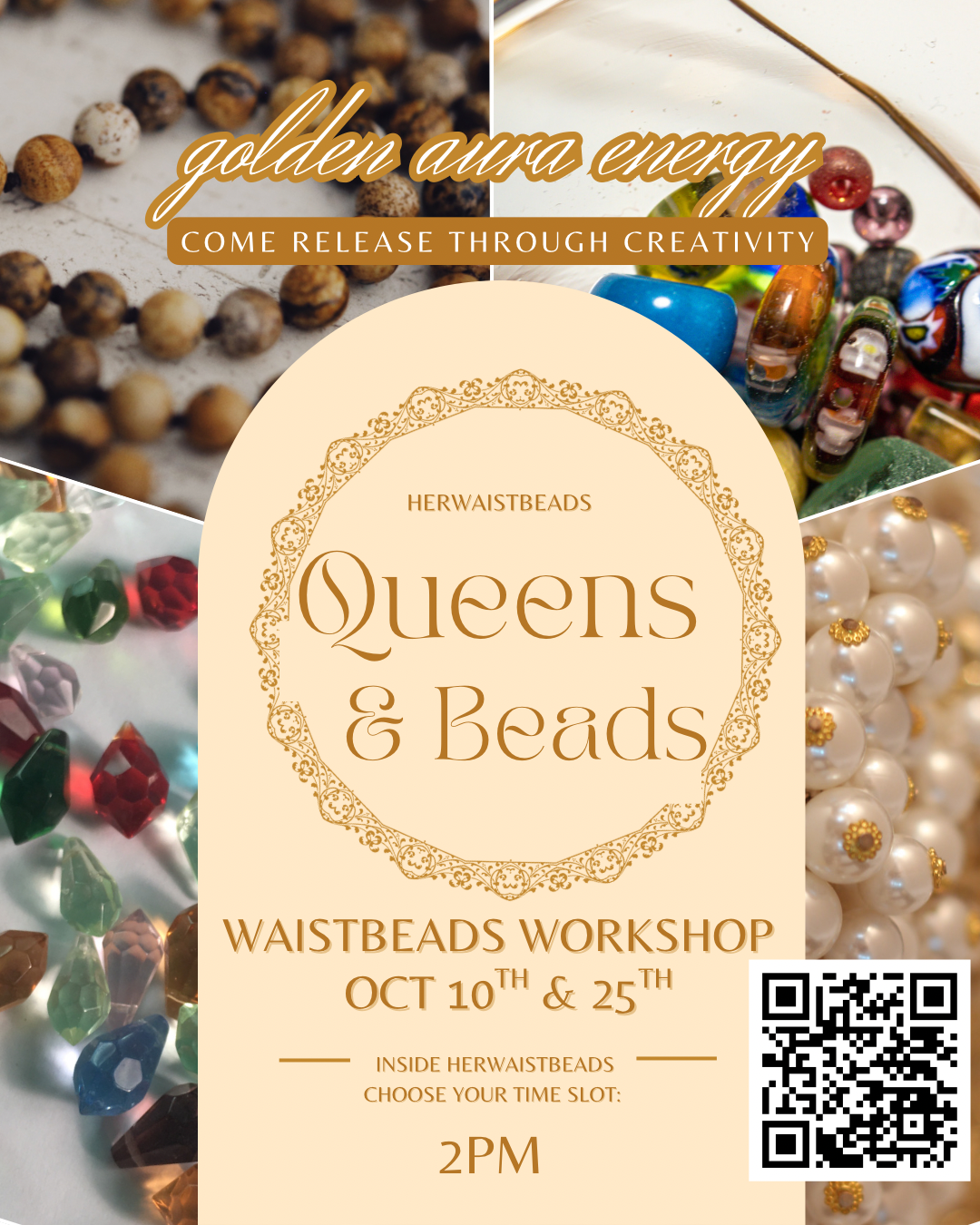 Queen Tings Waistbeads Workshop - DEC