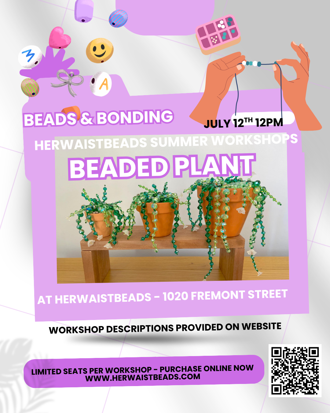 DIY Beaded Plant