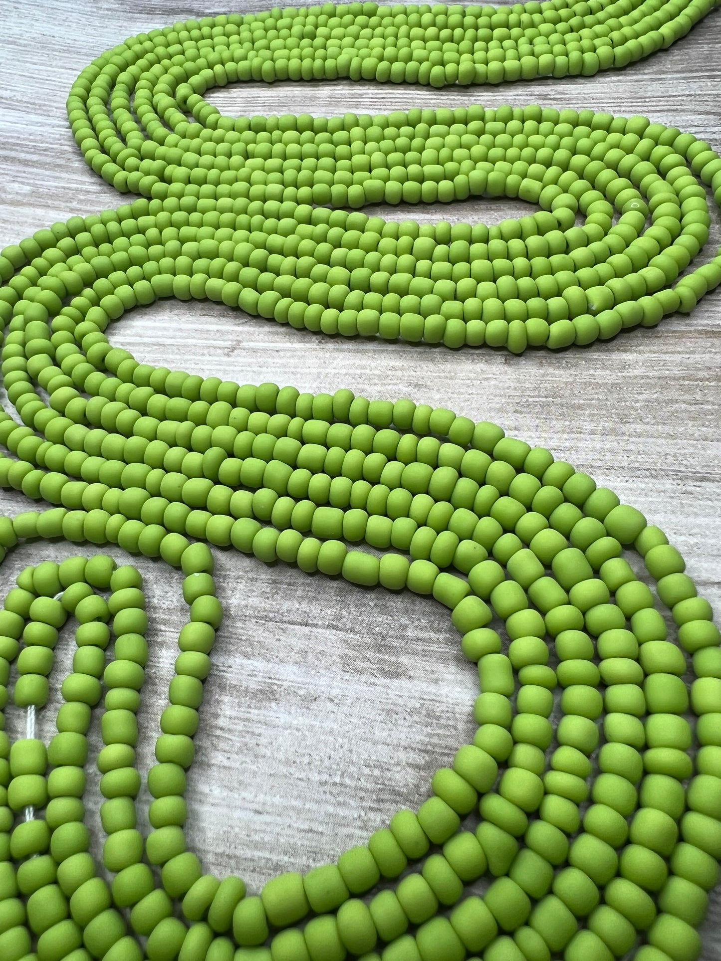 Solid Color Waistbeads
