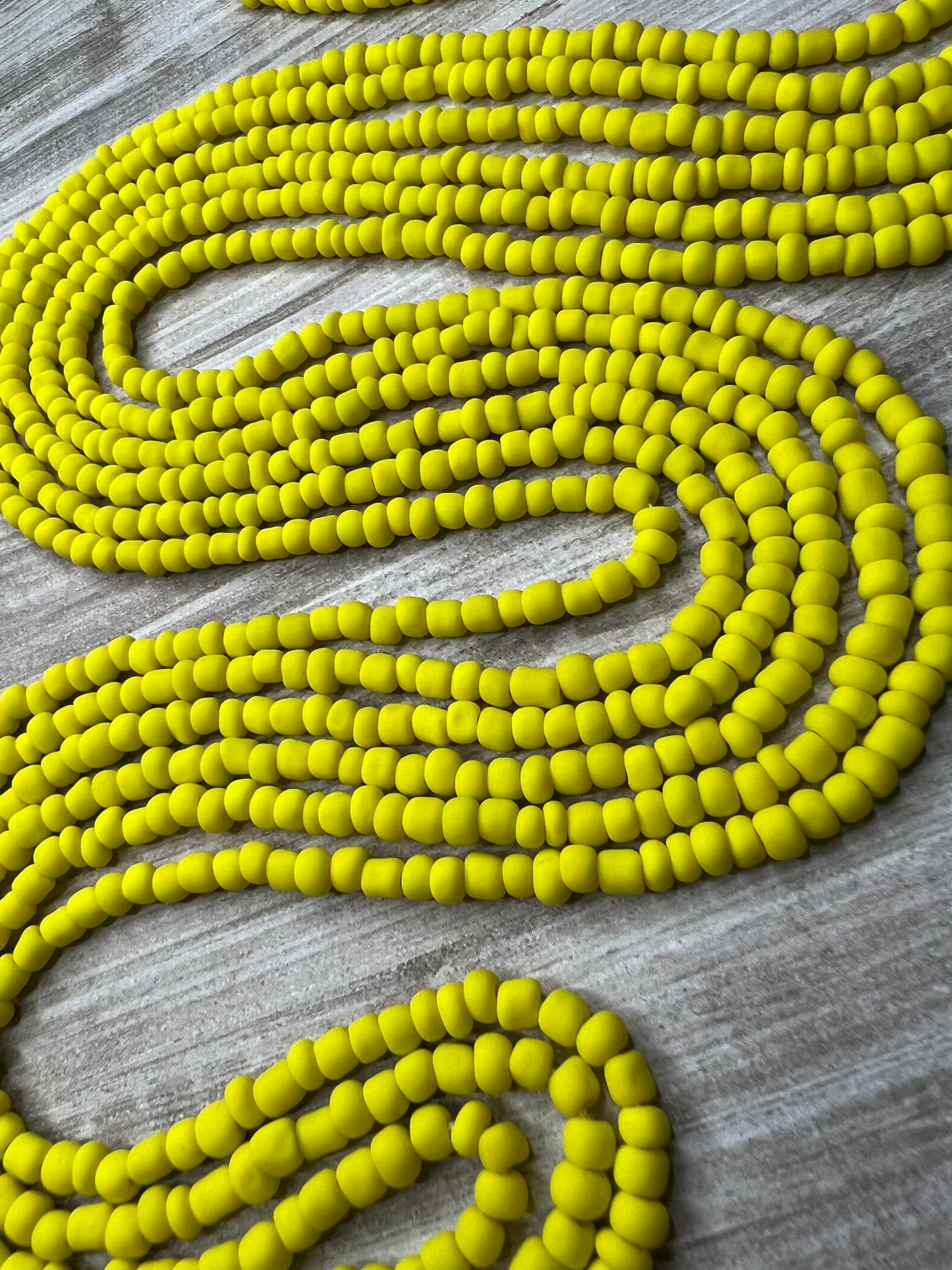 Solid Color Waistbeads